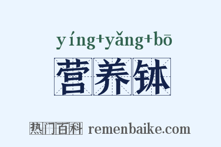 营养钵是什么意思的图片